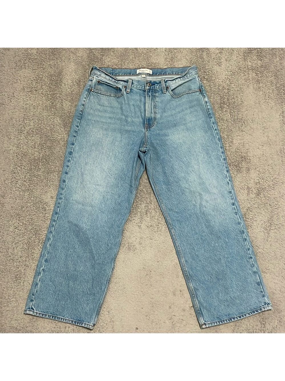 EC Abercrombie & Fitch The Slouchy Jean - Mid Rise - Curve Love - Size 31S
